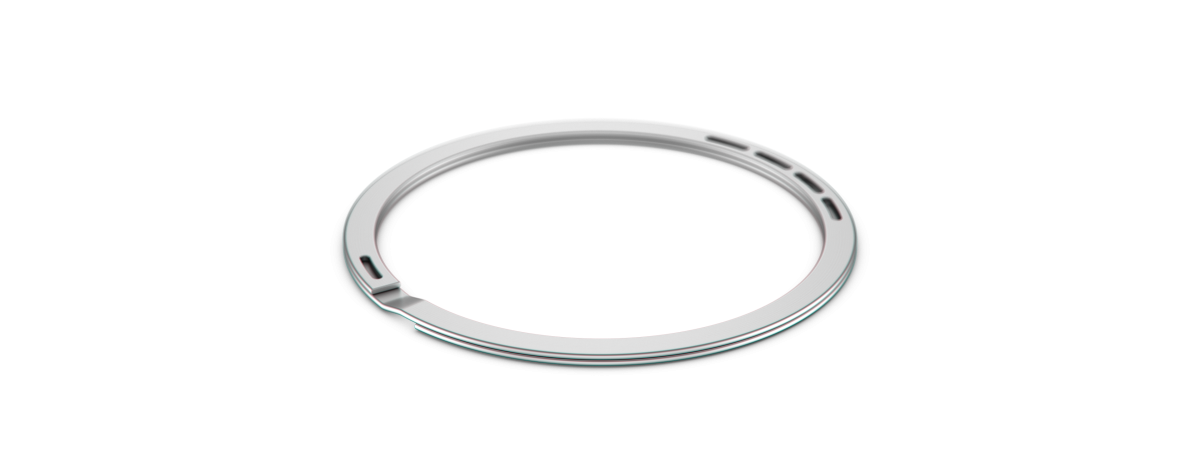 Spirolox balanced retaining ring