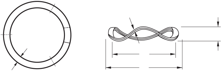 Illustration of a Nested Wave Spring