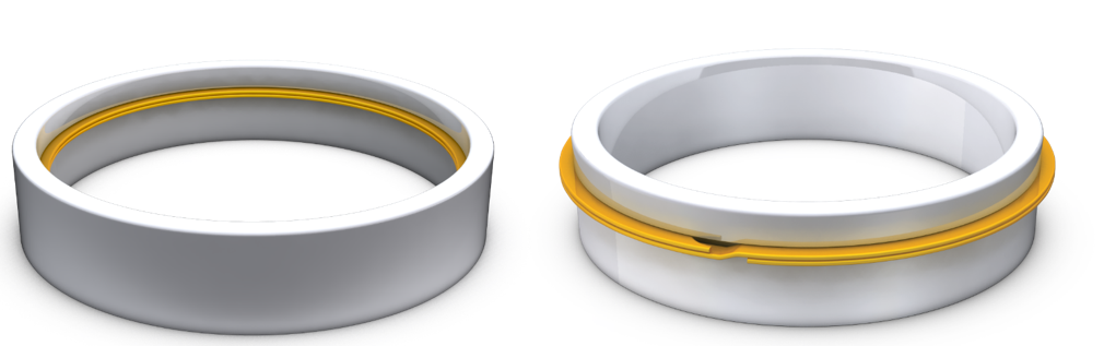 internal and external retaining rings